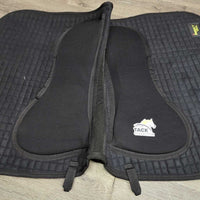 Quilt & Gel Top Dressage Saddle Pad, bag *new
