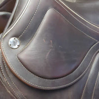 17.5" *MW 5" CWD 2Gs Mademoiselle Close Contact Saddle, 2 Billet Guards, Equinox Fleece Pacman Cover, Small Front & Back Blocks, Foam Panels, Full Buffalo, Flaps: 13.5"L x 13.5"W Serial #: SE32 xxx TC 2C PA 76?85 RT 19 6800?87
