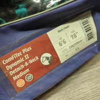 Med 220g Winter Blanket, detach neck, 2 legs, bag *vgc/gc, clean, mnr rubs, pills, faded, threads, wpf & undone seam
