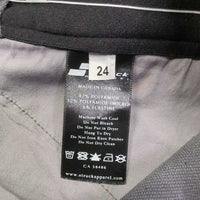 Euroseat Breeches *gc, mnr stained seat, snags, pulled seam threads, peeled logo & knee rubs/fading
