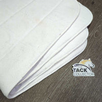 2 Fleece No Bow Leg Quilts *vgc/gc, clean, creases, puckers, pilly, dingy, mnr hair, stains
