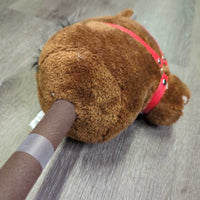 Stuffed Hobby Horse *vgc, pulled velcro, mnr rubs & pills
