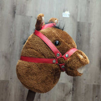 Stuffed Hobby Horse *vgc, pulled velcro, mnr rubs & pills
