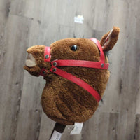 Stuffed Hobby Horse *vgc, pulled velcro, mnr rubs & pills
