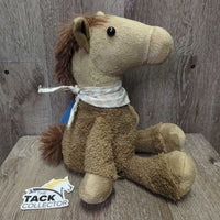 Stuffed Horse, Weighted Bottom *gc, clumpy, cut tag
