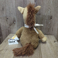 Stuffed Horse, Weighted Bottom *gc, clumpy, cut tag
