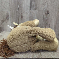 Stuffed Horse, Weighted Bottom *gc, clumpy, cut tag
