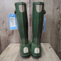 Rubber Boots, 2 Fleece Sock Boot Liners *gc, clean, mnr dusty, dirty, scratches & scrapes, heel rubs, clumpy, pilly, inside rubs &heel holes
