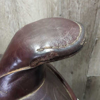 12" Western Rawhide LEADLINE Only - Western Saddle, 2x: Latigos & Tapadero Stirrups

