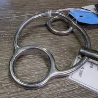 Titanium 16 mm French Link 2 Ring Universal Bit, Center Lozenge *new, gunky
