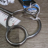 Titanium 16 mm French Link 2 Ring Universal Bit, Center Lozenge *new, gunky
