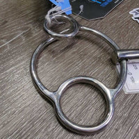 Titanium 12 mm French Link 2 Ring Universal Bit, Center Lozenge *new
