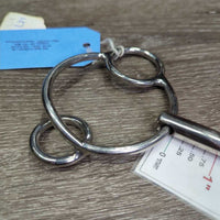 Titanium 12 mm French Link 2 Ring Universal Bit, Center Lozenge *new
