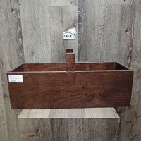 Wood Grooming Box, handle *vgc, mnr dirt, scuffs
