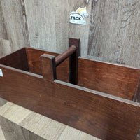 Wood Grooming Box, handle *vgc, mnr dirt, scuffs

