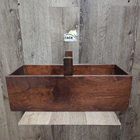 Wood Grooming Box, handle *vgc, mnr dirt, scuffs

