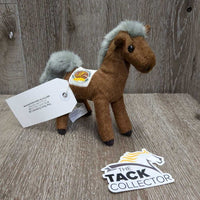 Collector's "Telus Battle of the Breeds" - Spruce Meadows 30th Anniversary Stuffed Horse *xc, mnr saddle pad stains
