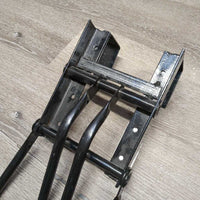 Hanging Metal Folding Saddle Rack *vgc, mnr scuffs, dust
