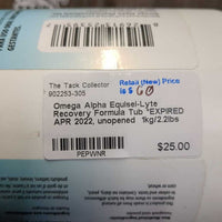 Equisel-Lyte Recovery Formula Tub *EXPIRED APR 2022, unopened
