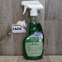 Vetrolin Green Spot Out Dry Clean Shampoo Spray Bottle *new, full, loose logo
