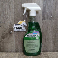 Vetrolin Green Spot Out Dry Clean Shampoo Spray Bottle *new, full, loose logo
