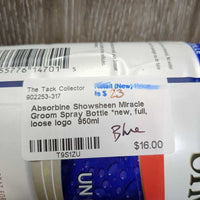 Showsheen Miracle Groom Spray Bottle *new, full, loose logo

