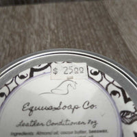 Leather Conditioner Container *new, mnr staining, scuffs, rust
