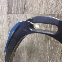 Wide Base Stirrup Irons, spiked beds, box *new
