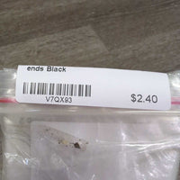 Pr Elasticized Boot Laces, instructions, bag *new, mnr fraying ends
