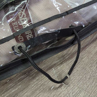 Soft Mesh Fly Sheet, Neck, tags, bag *new, ripped bag
