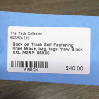 Self Fastening Knee Brace, bag, tags *new
