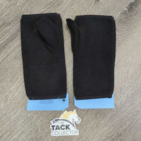 Pr Fleece Fingerless Gloves / Wrist Braces, bag, tags *new
