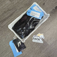 Pr Fleece Fingerless Gloves / Wrist Braces, bag, tags *new
