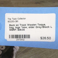 Woolen Toque, bag, tags *new, older

