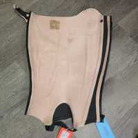 Soft Leather Half Chaps, Black Foam & Bag, box *new
