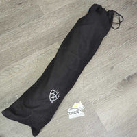 Soft Leather Half Chaps, Black Foam & Bag, box *new
