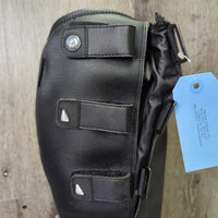 Tall Winter Riding Boots, Velcro Tabs, box *like new?, mnr residue
