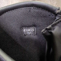 Tall Winter Riding Boots, Velcro Tabs, box *like new?, mnr residue
