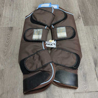 Front & Hind Shipping Boots *vgc, mnr dirt, residue, stains, hair, snags, pills, tear, rub
