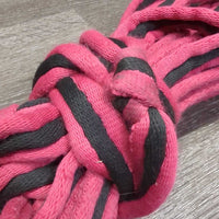 Thick Padded Lunge Line, loop handle *gc, cleam, rubs, stains, edge frays & snags, knotted
