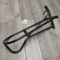 Metal Wall Mount Western Saddle Rack *vgc, dirt, residue
