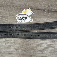 Pr Soft Nylon Lined Stirrup Leathers *vgc, mnr rubs, creases, dents, peeling, dirt

