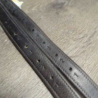 Pr Soft Nylon Lined Stirrup Leathers *vgc/gc, rubbed, curled edge, creases, dents, mnr dirt
