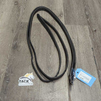 Pr Synthetic Nylon Lined Stirrup Leathers *vgc, stiff, bent, dents, rubs, mnr dirt, creases

