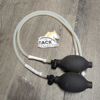 Pr Tendon Compression Boots, 2 hoses & Pumps *vgc, mnr hair, hay, dirt mnr residue, hair, dirt
