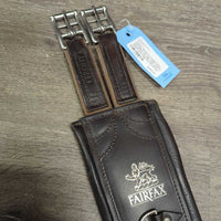 Anatomical Padded Girth, 3 D-ring, x2 els *vgc, clean, 0 strap, mnr scuffs, creases, rubs, hairy seams, bent edge
