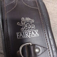 Anatomical Padded Girth, 3 D-ring, x2 els *vgc, clean, 0 strap, mnr scuffs, creases, rubs, hairy seams, bent edge
