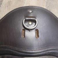 Anatomical Padded Girth, 3 D-ring, x2 els *vgc, clean, 0 strap, mnr scuffs, creases, rubs, hairy seams, bent edge
