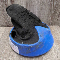 Sock Hoof Boot, velcro *fair, clean, torn sock, scraped, stains, scuffs, snags, pills
