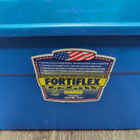 Hvy Plastic Grooming Tote *vgc, clean, mnr residue, scratches & scrapes
